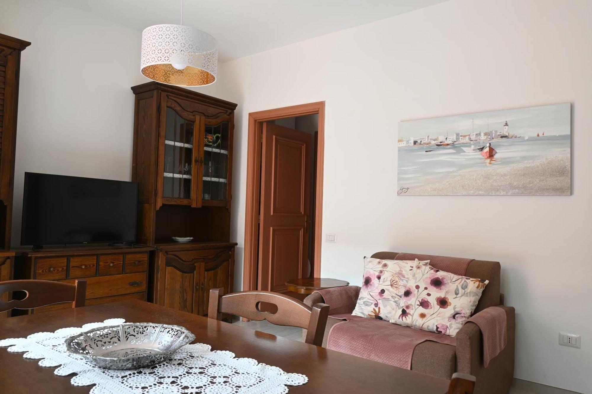 N080 - Numana, Bilocale Con Terrazzo In Centro Appartement Sirolo Buitenkant foto